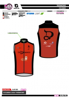 Chaleco PRO 1.1 - Rojo 2