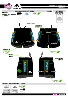 Pantalón Corto PRO 2.0 - Negro 2