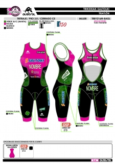 Tritraje PRO 3.0 cerrado CE... 2