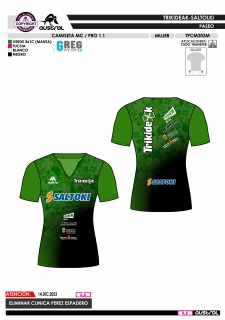 Camiseta MC PRO 1.1 - Verde 2