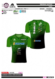 Camiseta MC PRO 1.1 - Verde 2