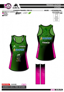 Camiseta Tirantes PRO 2.0 -... 2