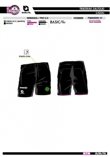 Bermuda PRO 2.3 - Negro 2