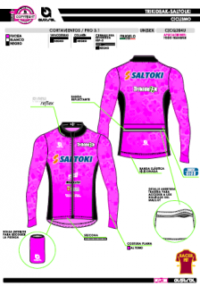 Cortavientos PRO 3.1 - Fucsia