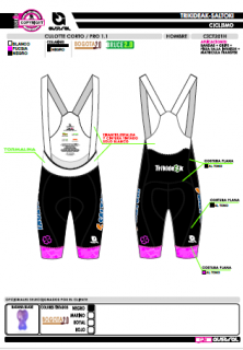 Culotte Corto PRO 1.1 - Negro