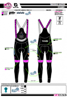 Culotte Largo PRO 3.1 - Negro