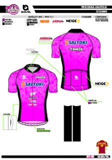 Maillot MC PRO 3.1 - Fucsia