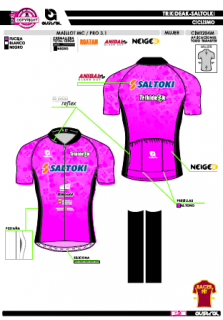 Maillot MC PRO 3.1 - Fucsia