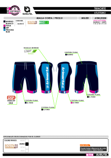 Malla corta PRO 2.0 - Marino 2