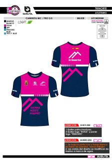 Camiseta MC PRO 2.0 - Marino 2