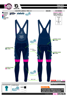 Culotte Largo PRO 3.1 - Marino 2