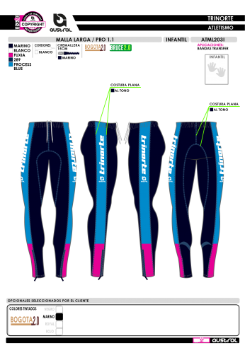 Malla Larga PRO 1.1 - Marino