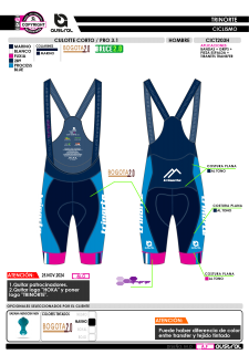 Culotte Corto PRO 3.1 - Marino 2