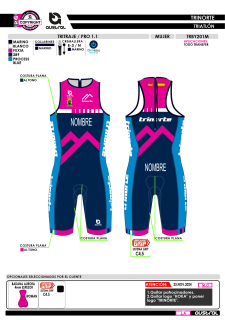 Tritraje PRO 1.1 - Marino 2