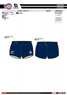 Short PRO 2.0 - Marino 2