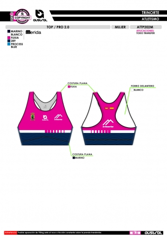 Top PRO 2.0 - Fucsia