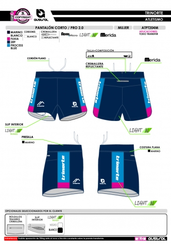 Pantalón Corto PRO 2.0 - Marino