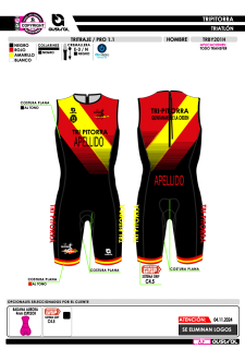 Tritraje PRO 1.1 - Negro 2