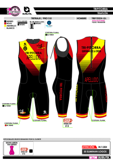 Tritraje PRO 2.0 - Negro 2