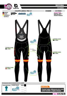 Culotte Largo PRO 3.1 - Negro 2