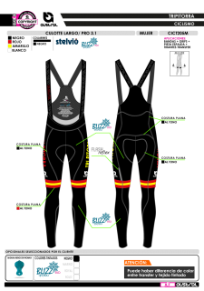 Culotte Largo PRO 3.1 - Negro 2