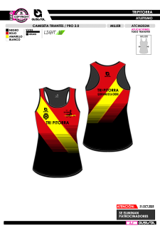 Camiseta Tirantes PRO 2.0 -... 2