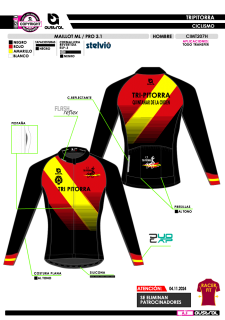 Maillot ML PRO 3.1 - Negro 2