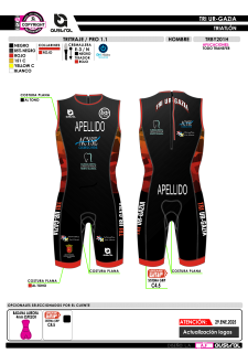 Tritraje PRO 1.1 - Negro 2