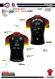 Maillot MC PRO 3.1 - Negro 2