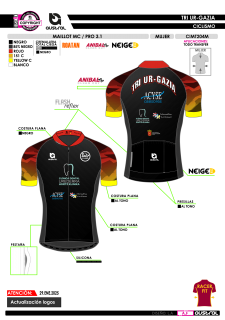 Maillot MC PRO 3.1 - Negro 2