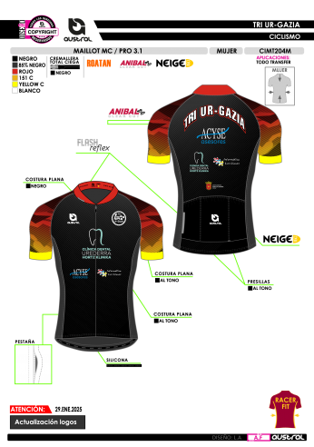 Maillot MC PRO 3.1 - Negro