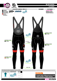 Culotte Largo PRO 3.1 - Negro 2