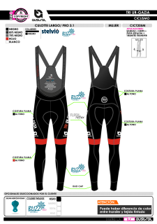 Culotte Largo PRO 3.1 - Negro 2