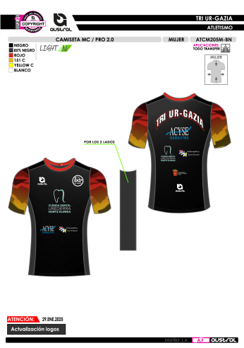 Camiseta MC PRO 2.0 - Negro