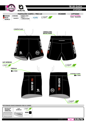 Pantalón Corto PRO 2.0 - Negro