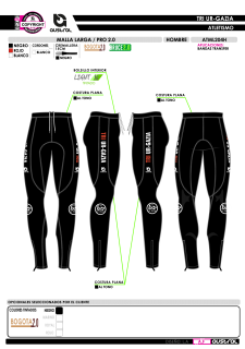 Malla Larga PRO 2.0 - Negro 2