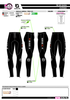 Malla Larga PRO 2.0 - Negro 2