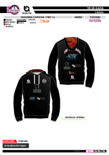 Sudadera Capucha PRO 1.6 -... 2