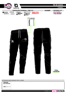 Pantalón Chándal PRO 2.0 -... 2