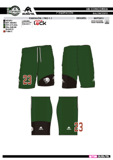 Pantalón  PRO 1.1 - verde 2