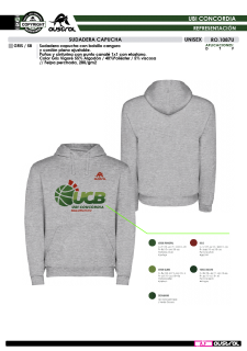 Sudadera Capucha IM - Gris 2