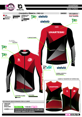 Chaqueta Térmica PRO 2.0 - Rojo