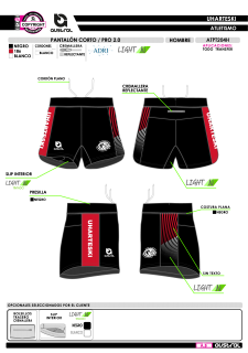 Pantalón corto PRO 2.0 - Negro 2