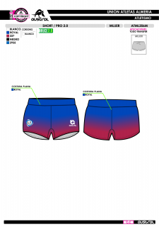Short PRO 2.0 - Royal 2