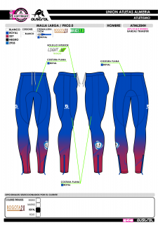 Malla Larga PRO 2.0 - Royal 2