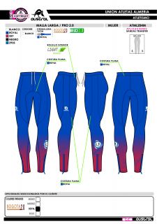 Malla Larga PRO 2.0 - Royal 2