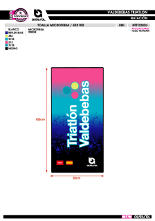 Toalla Microfibra 50x100 -... 2