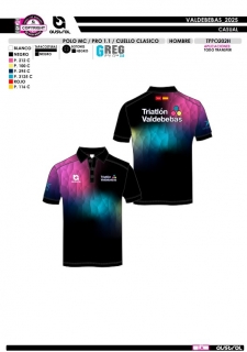Polo MC PRO 1.1 - Negro