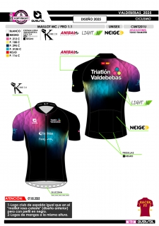 Maillot MC PRO 1.1 - Negro 2