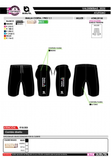 Malla Corta PRO 1.1 - Negro 2